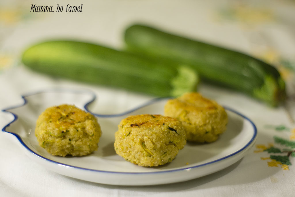 Polpette di quinoa e zucchine