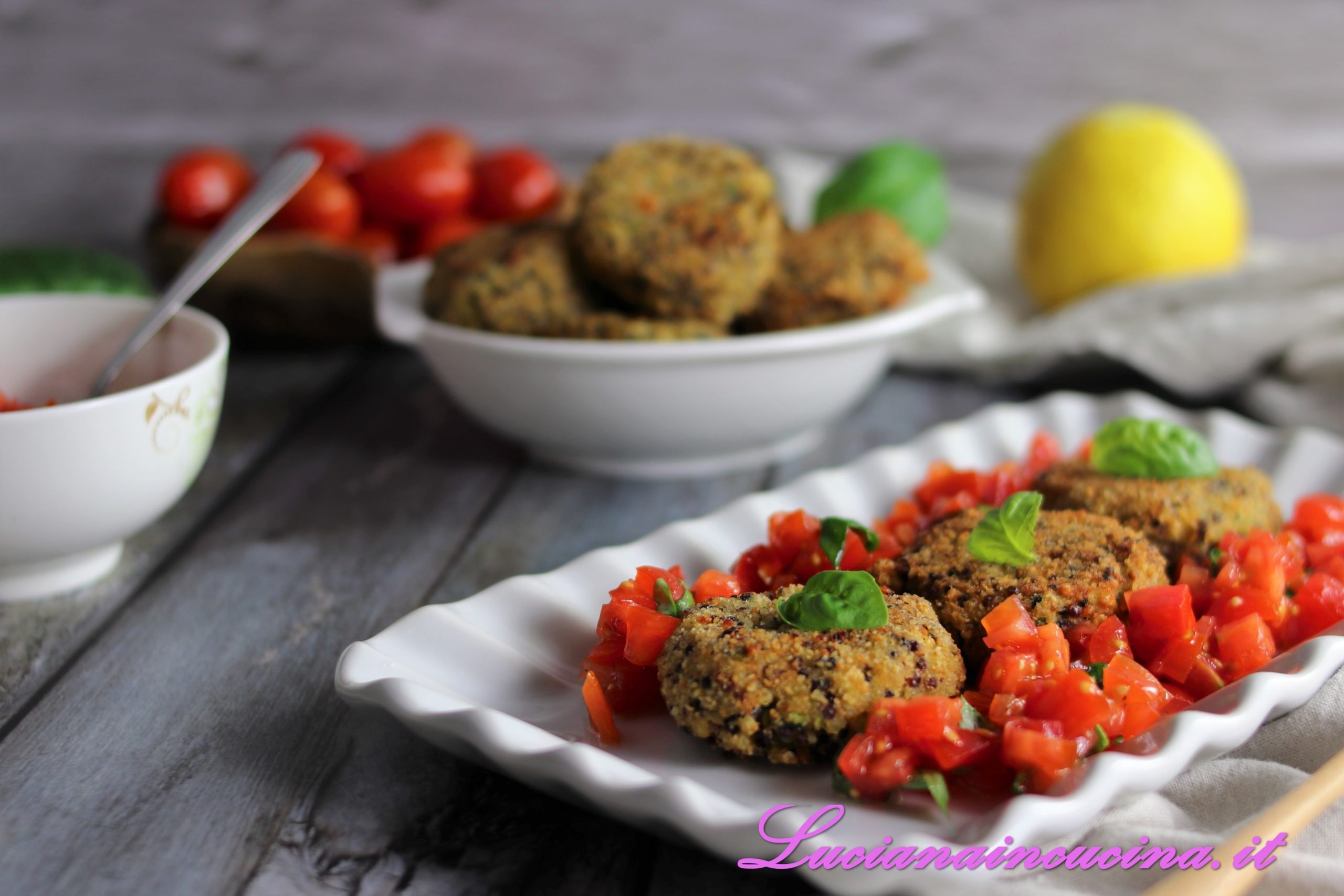 Polpette di quinoa e zucchine