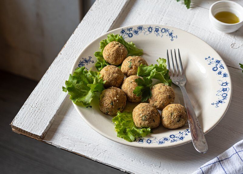 Polpette di ricotta al forno