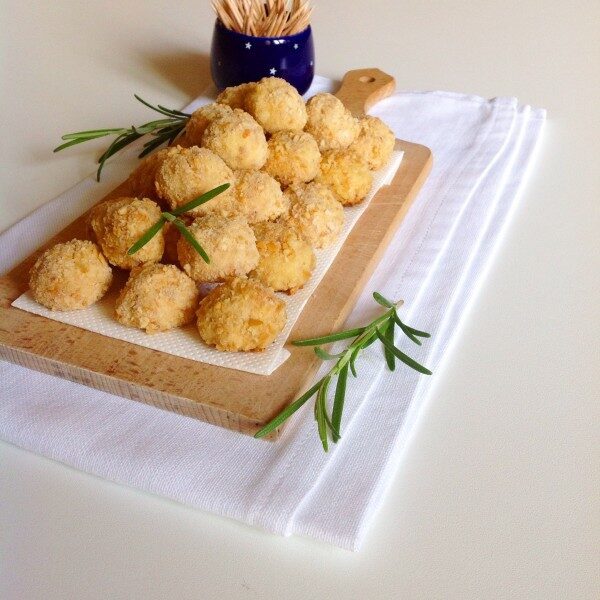 Polpette di ricotta e speck