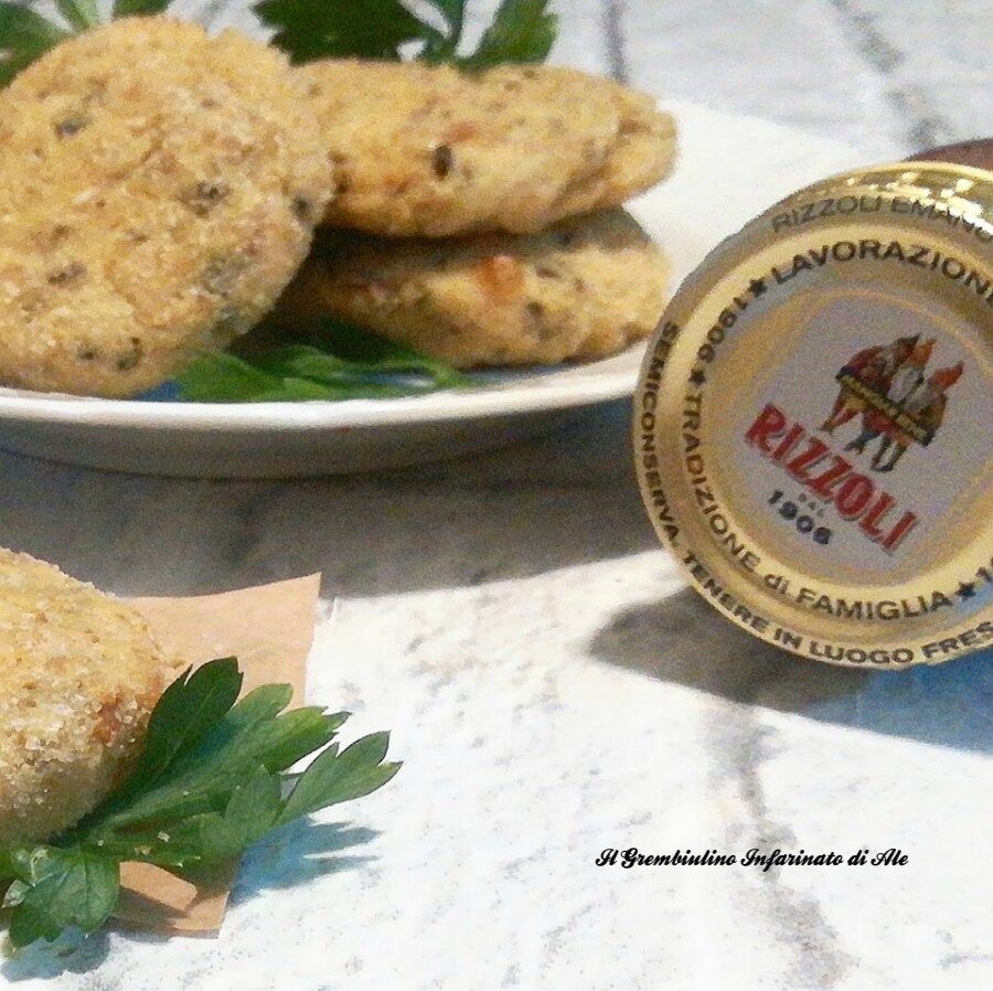 Polpette di ricotta e tonno alla mediterranea