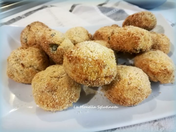 Polpette di ricotta e tonno senza glutine