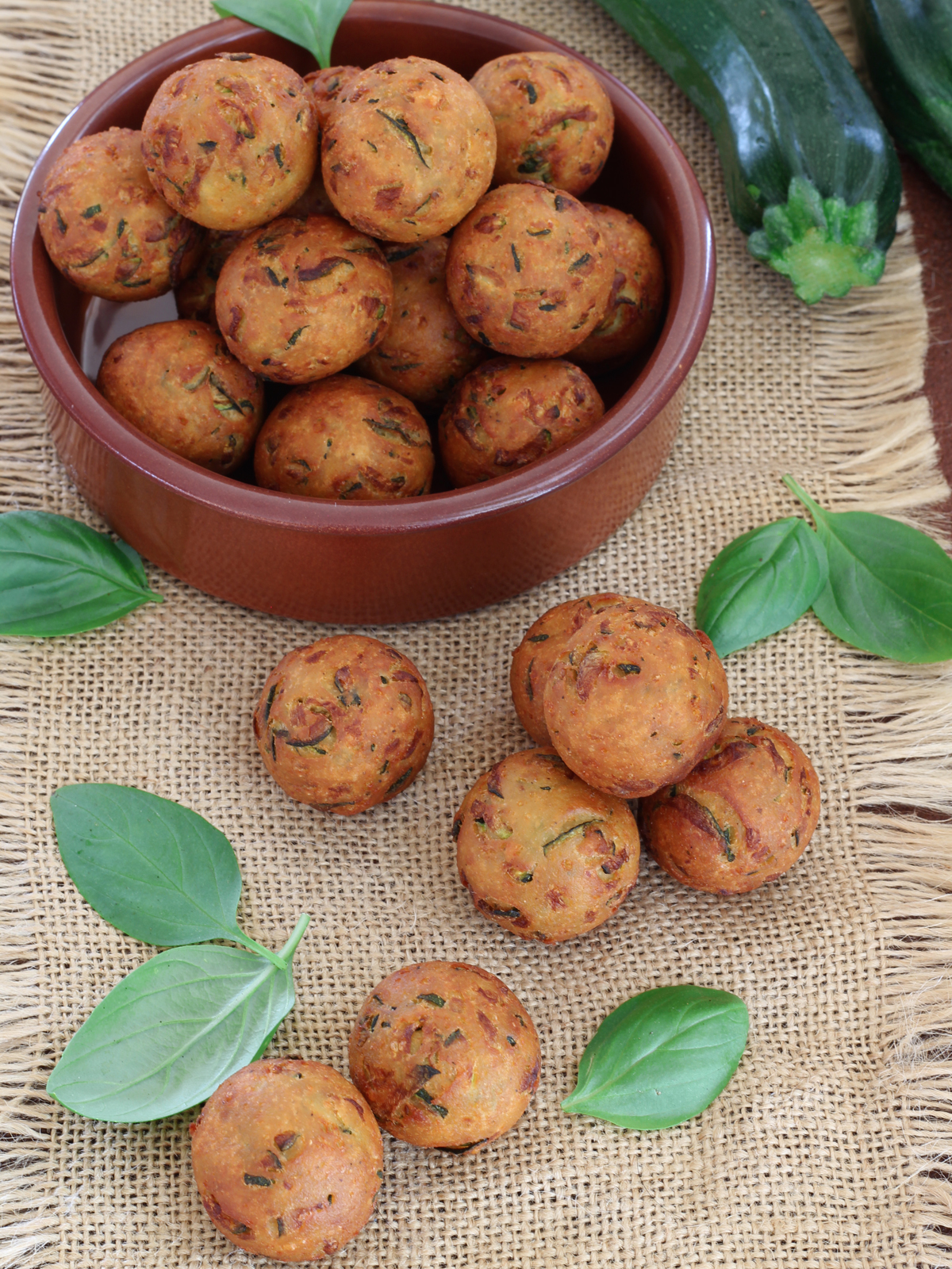 Polpette di ricotta e zucchine