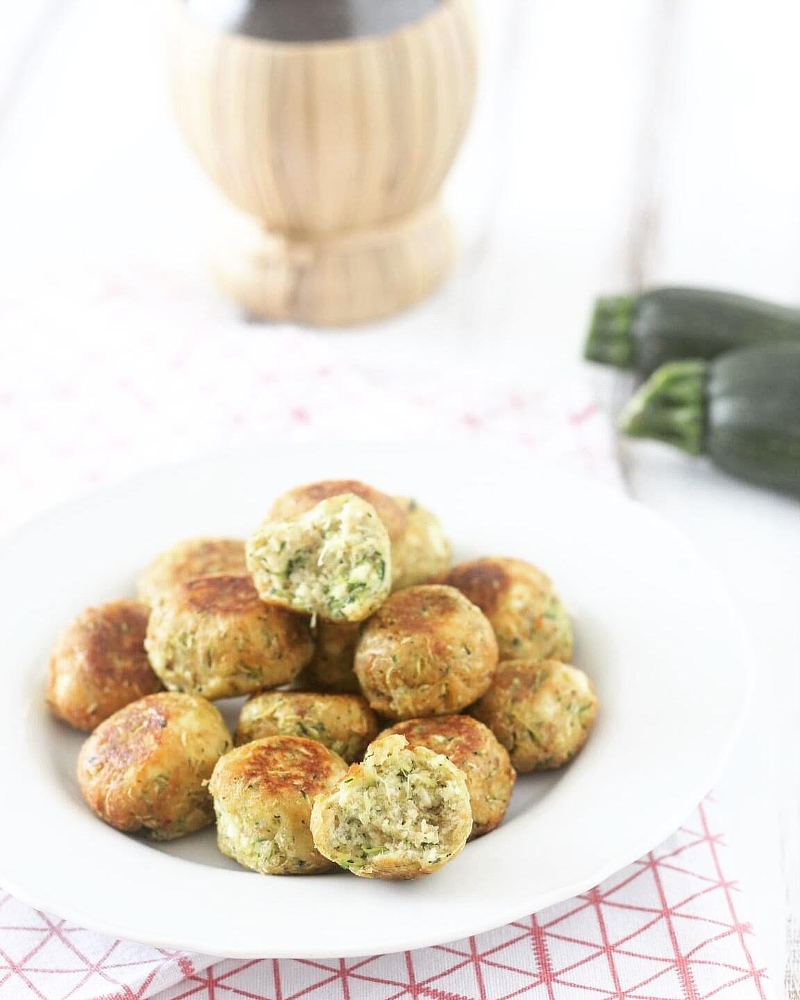 Polpette di ricotta e zucchine