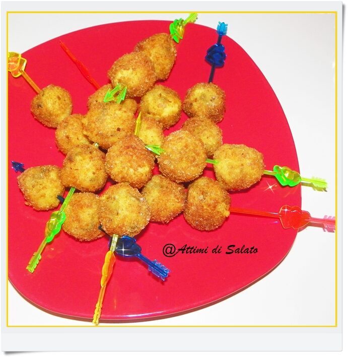 Polpette di riso fritte
