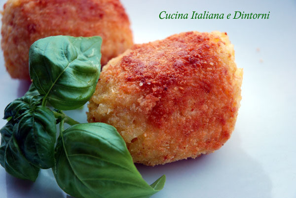 Polpette di riso ripiene