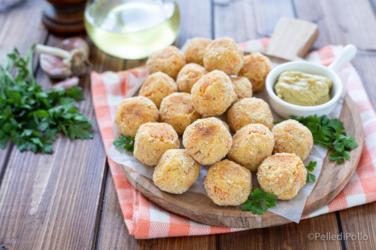 Polpette di salmone e patate
