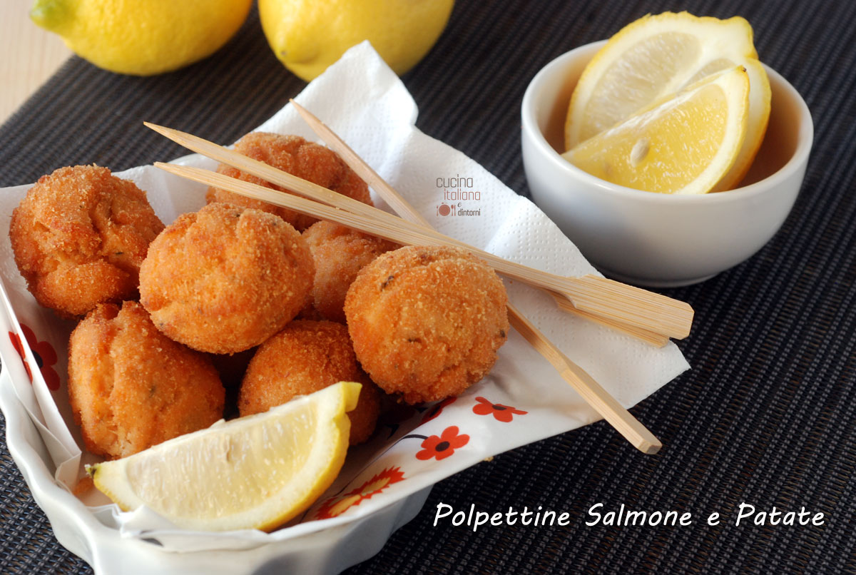 Polpette di salmone e patate