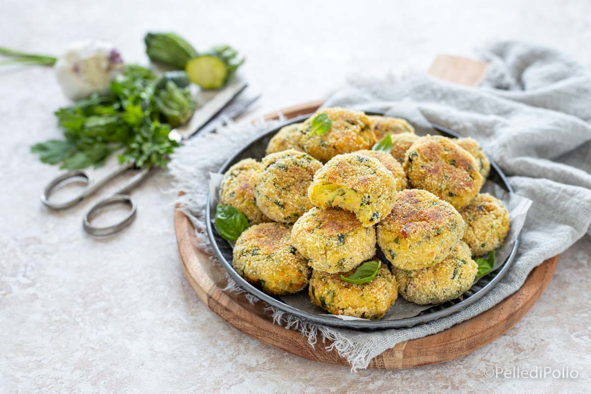 Polpette di salmone e zucchine