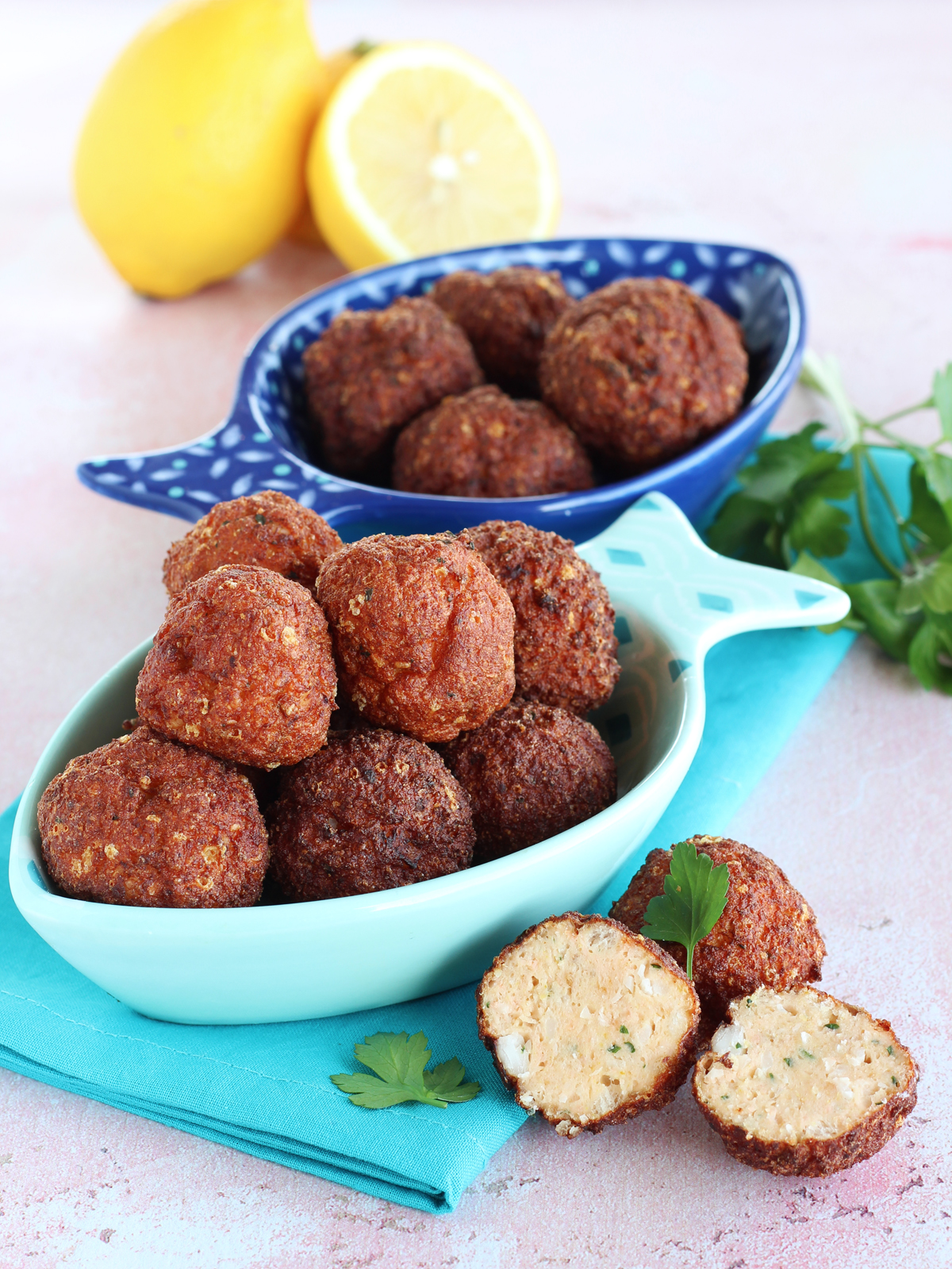 Polpette di salmone