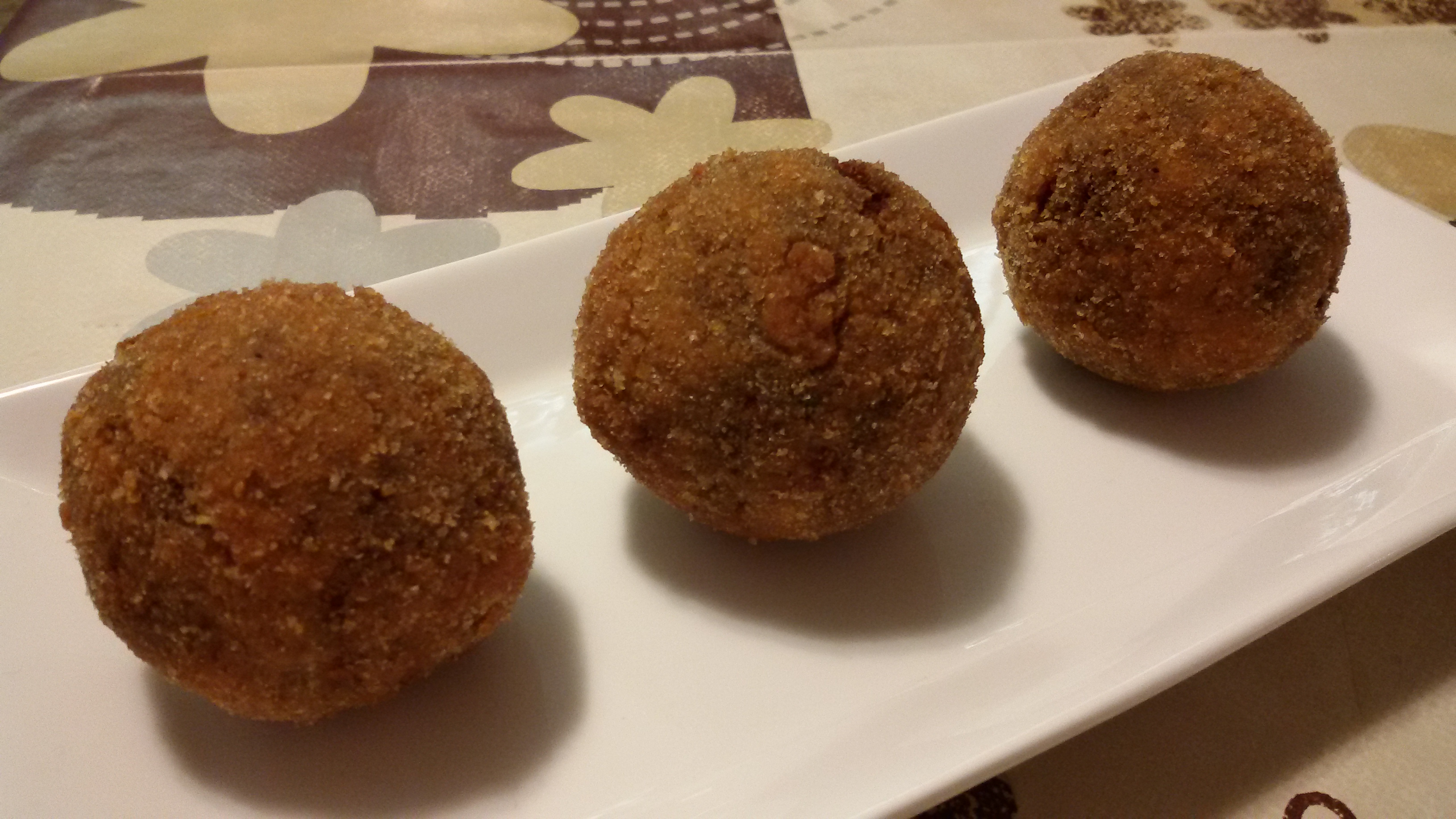 Polpette di salsiccia e funghi porcini