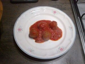 Polpette di sarde al sugo