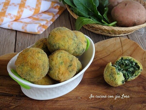 Polpette di spinaci dorate sfiziose