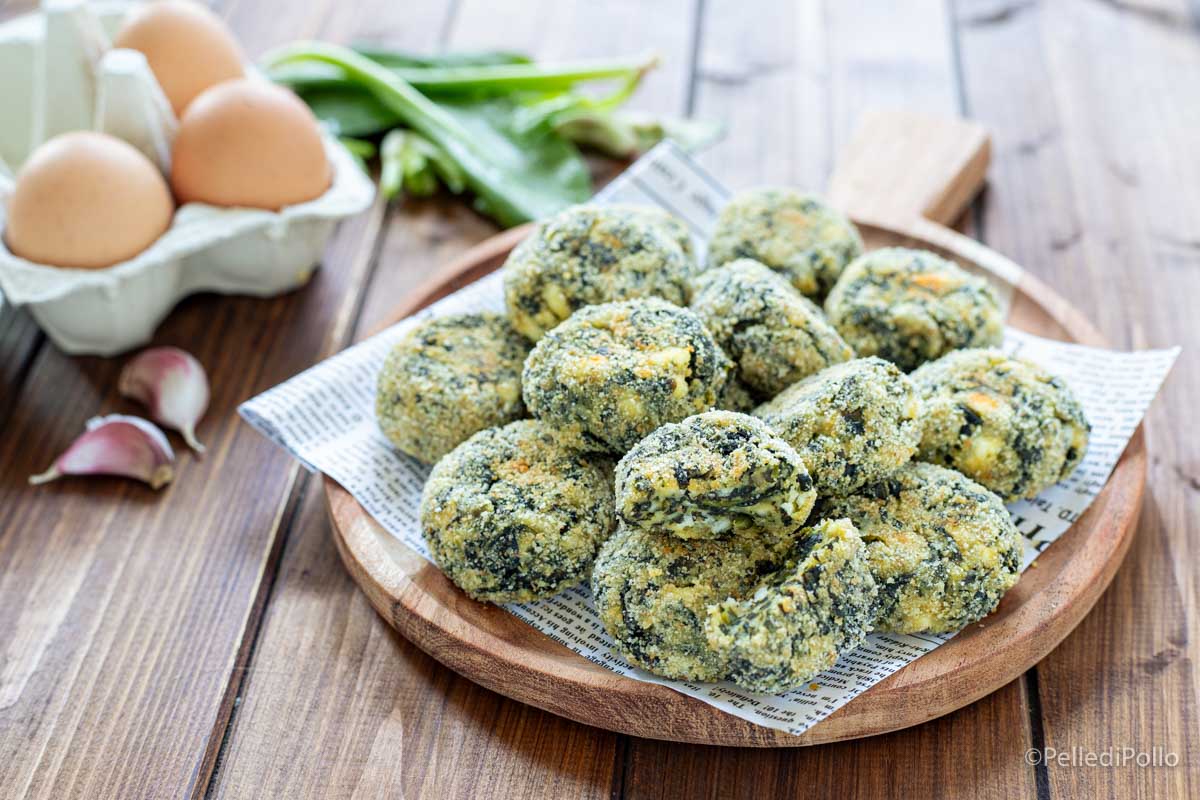 Polpette di spinaci e feta