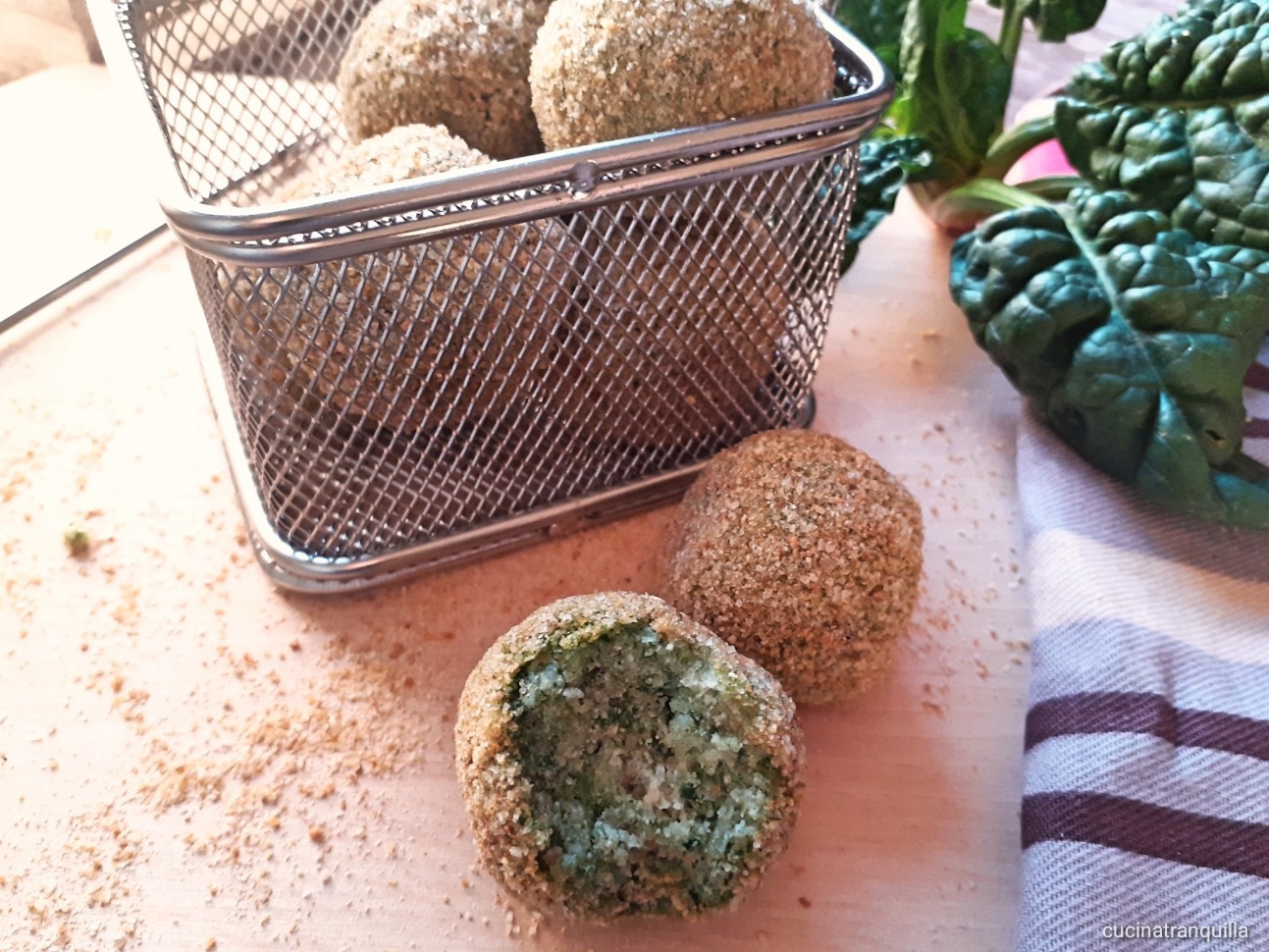 Polpette di spinaci e ricotta