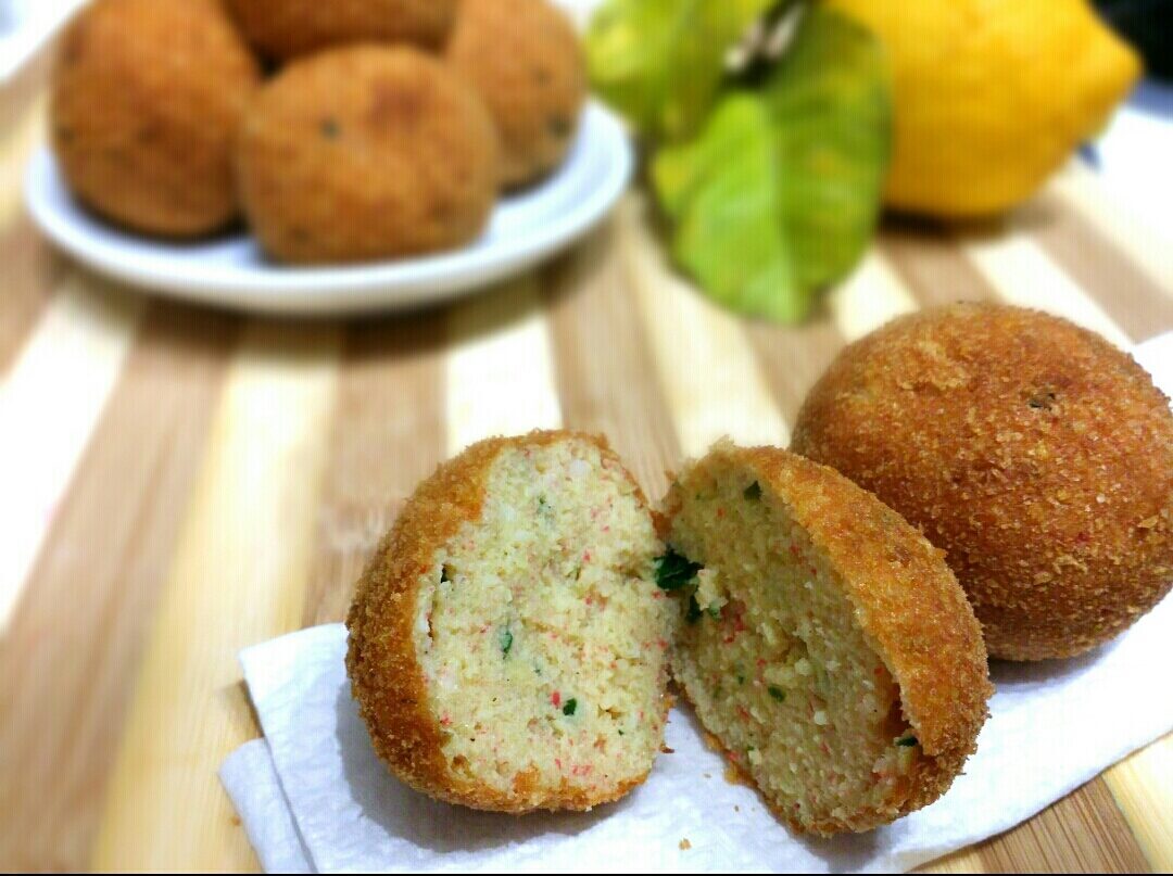 Polpette di surimi