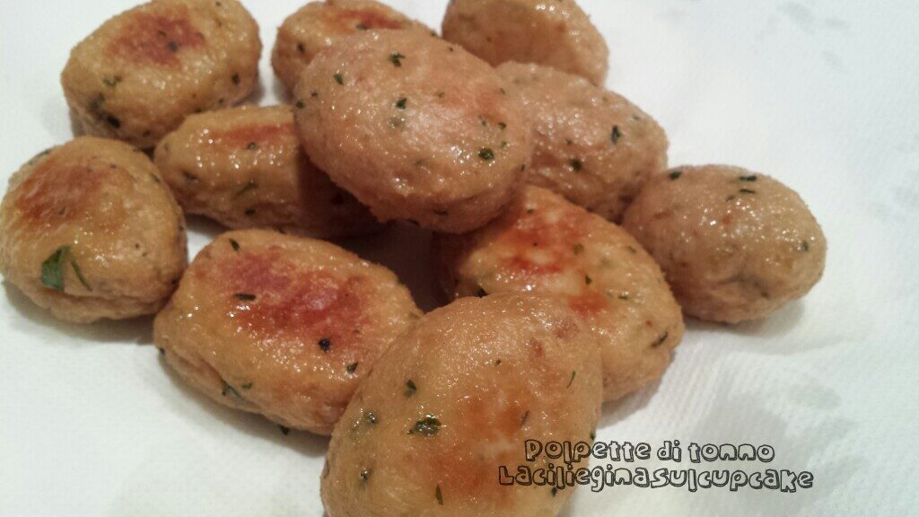 Polpette di tonno fresco: ricetta per bambini