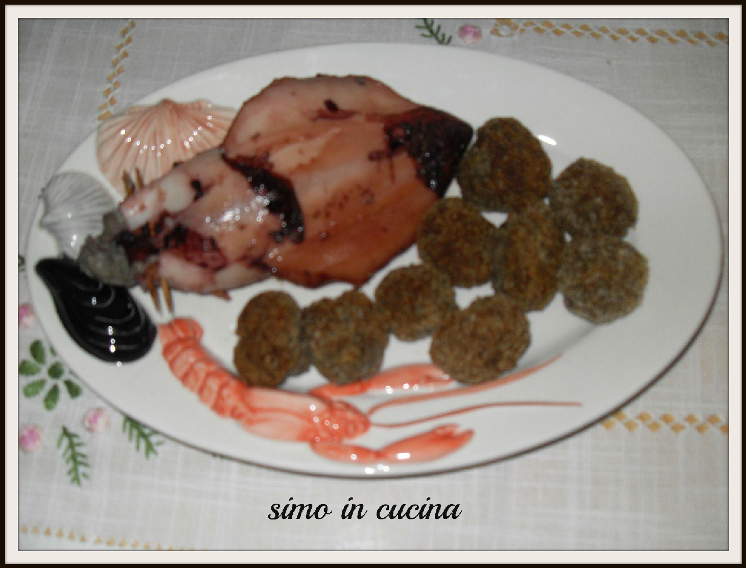 Polpette di totano ripieno