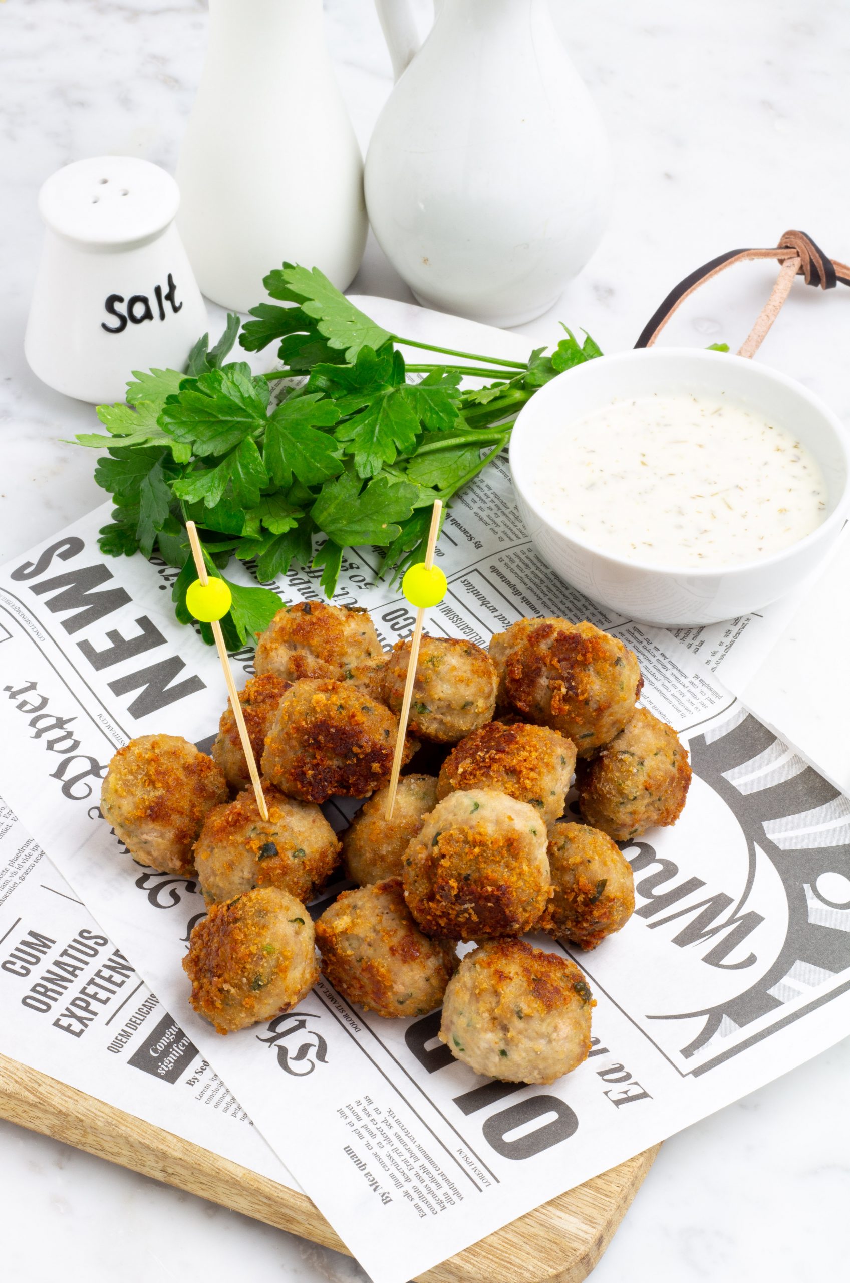 Polpette di vitello con caciocavallo