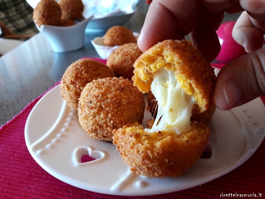 Polpette di zucca e ricotta