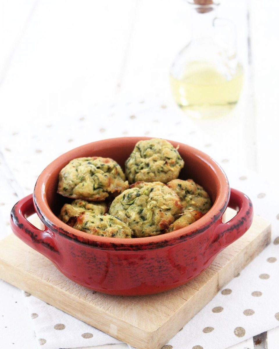 Polpette di zucchine al forno