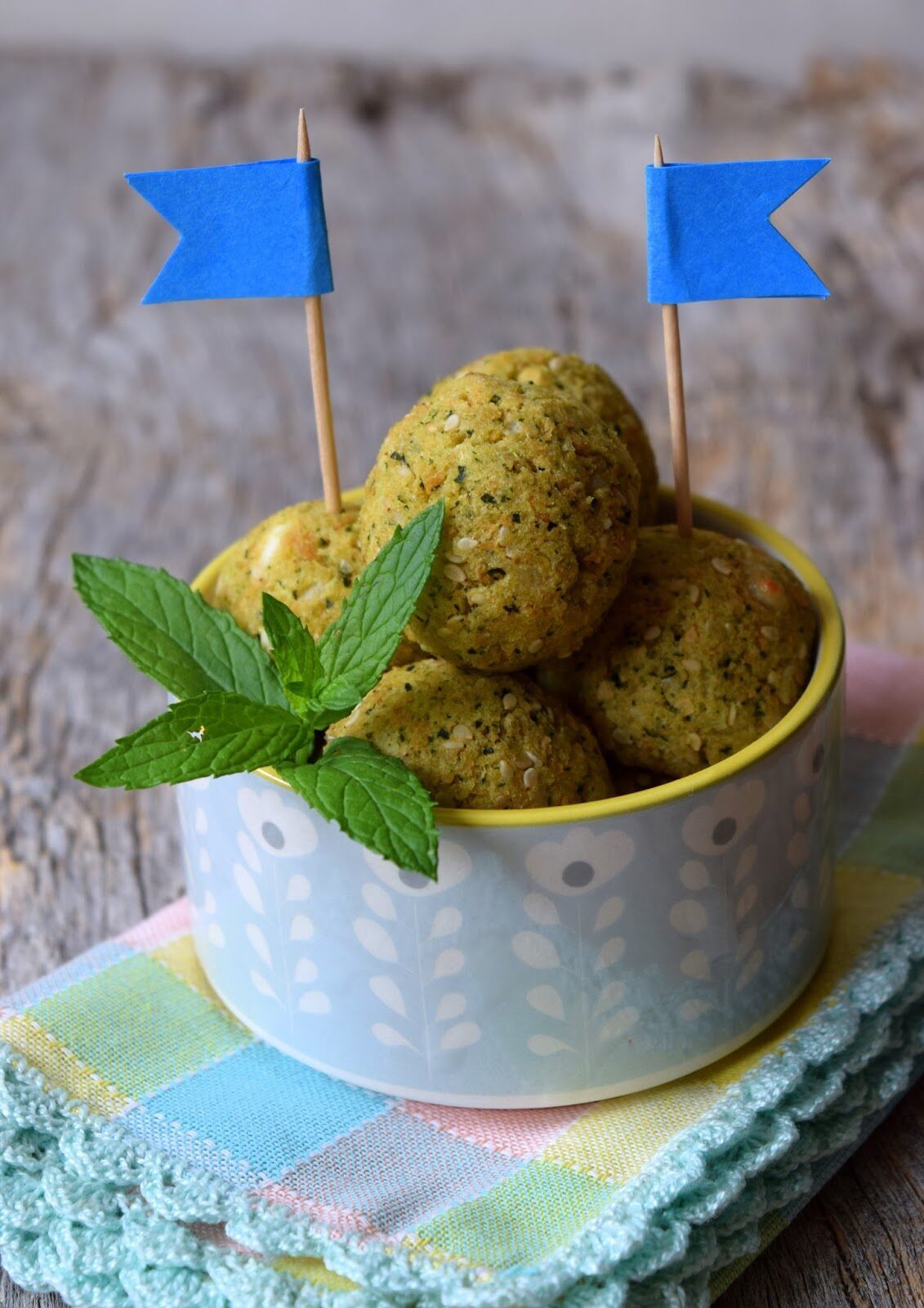 Polpette di zucchine e feta