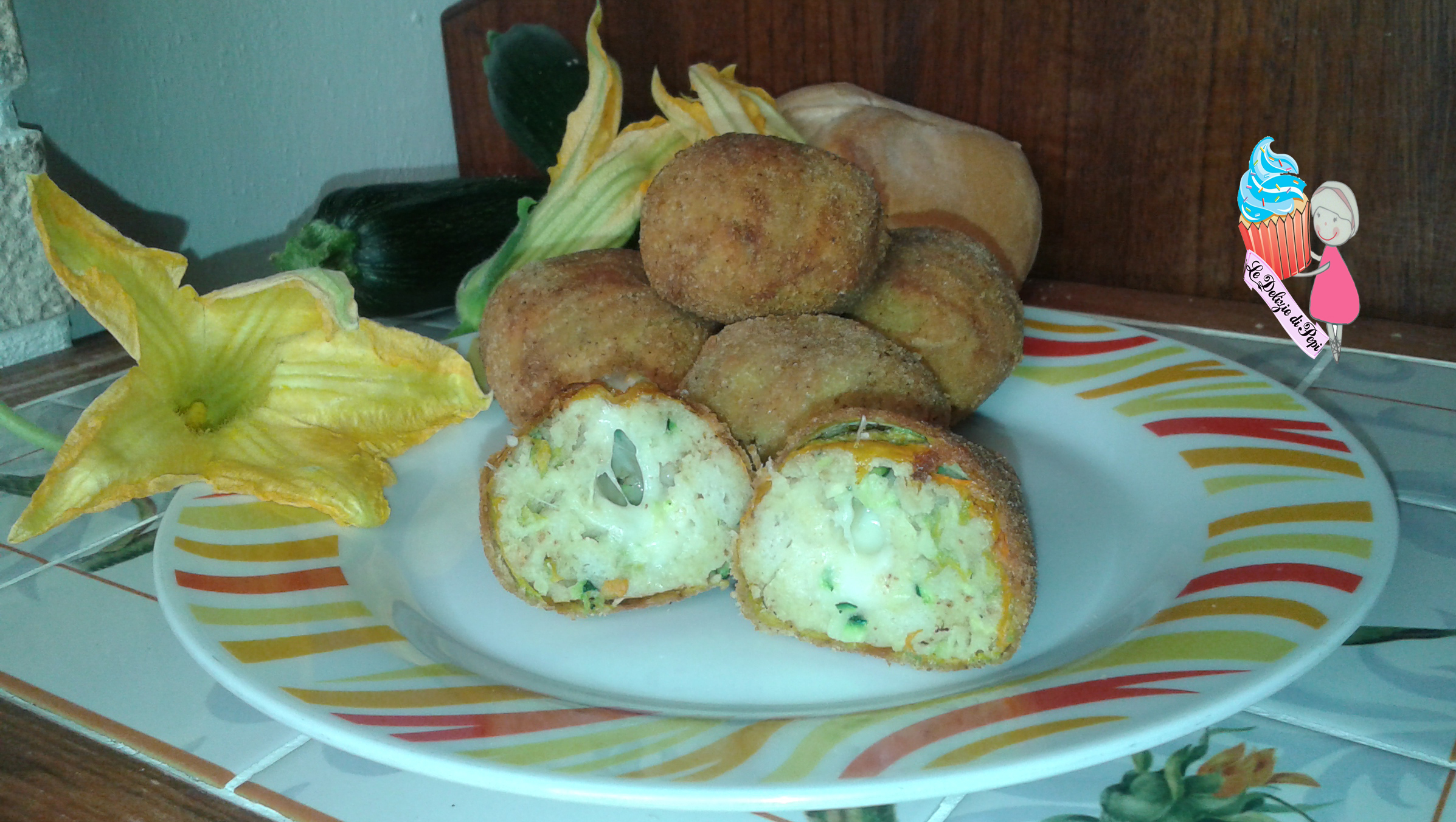 Polpette di zucchine e pane