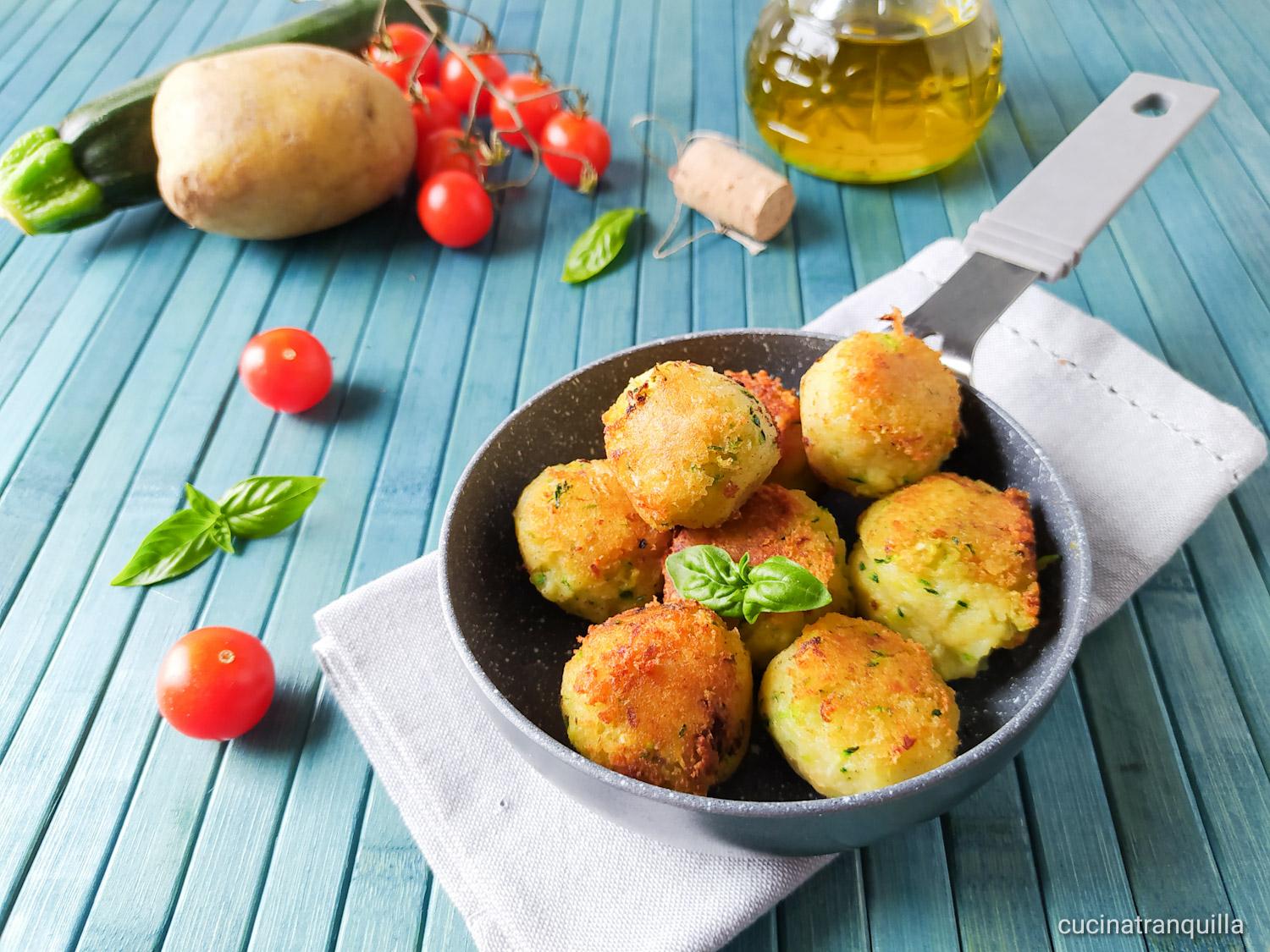 Polpette di zucchine e patate