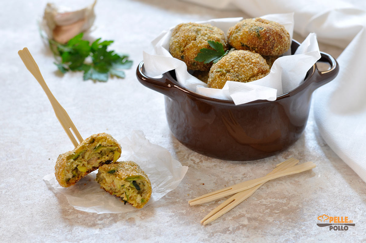 Polpette di zucchine e tonno