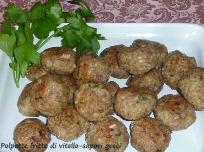 Polpette fritte di vitello