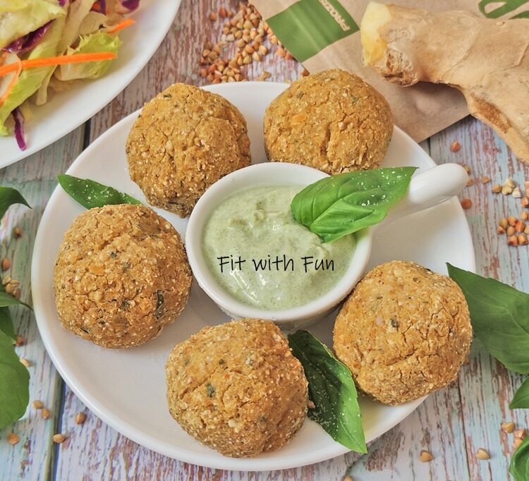 Polpette grano saraceno e ceci 3 ingredienti vegan senza glutine