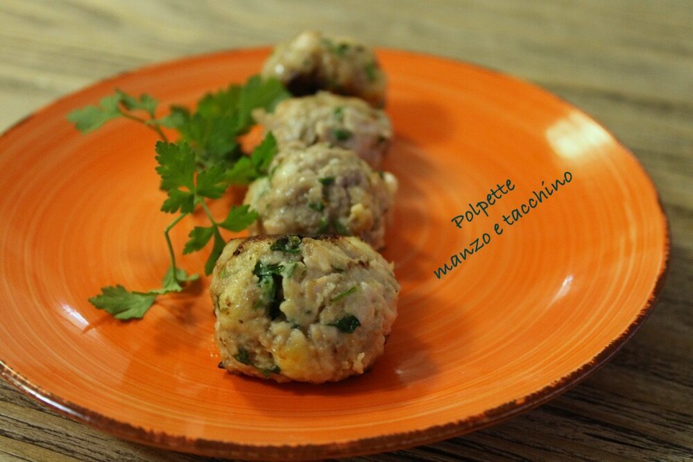 Polpette manzo e tacchino