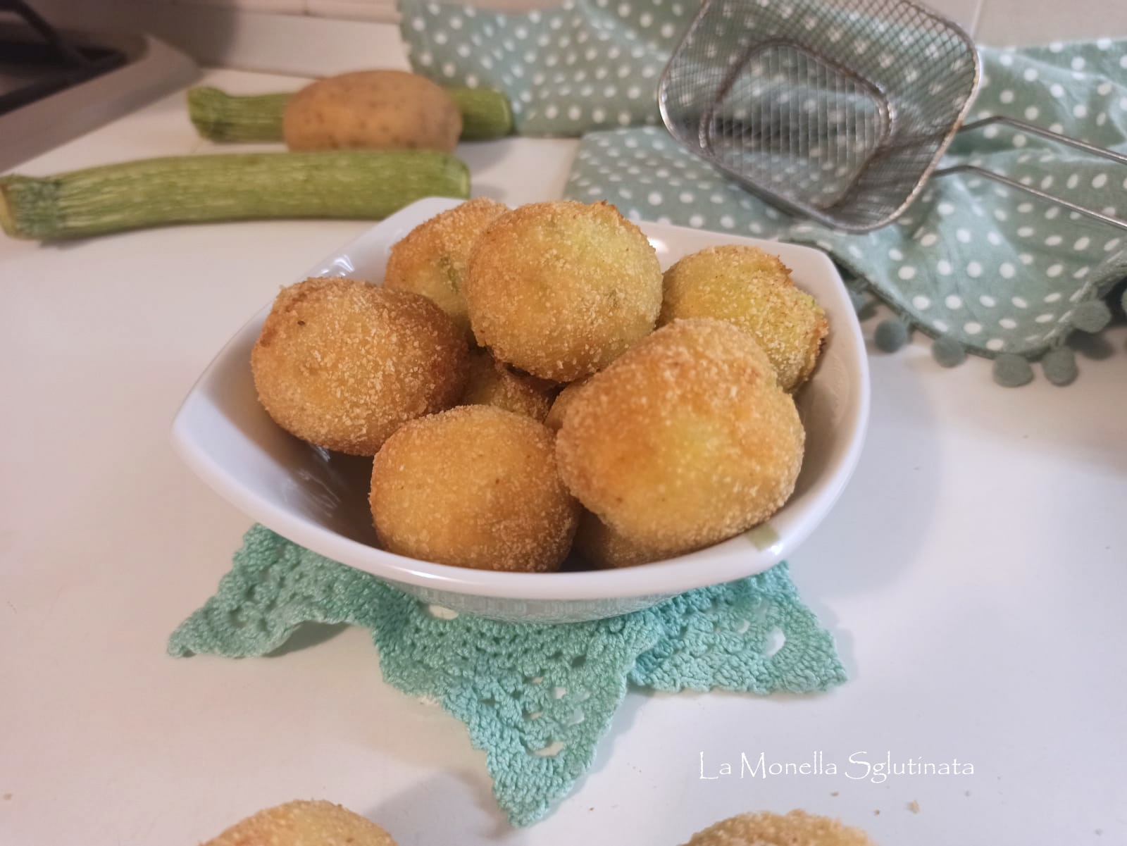 Polpette patate e zucchine senza glutine