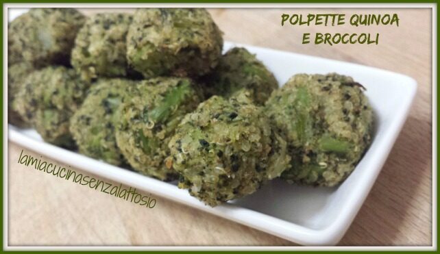 Polpette quinoa e broccoli senza uova