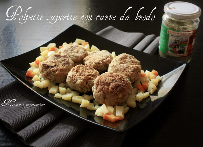 Polpette saporite con carne da brodo