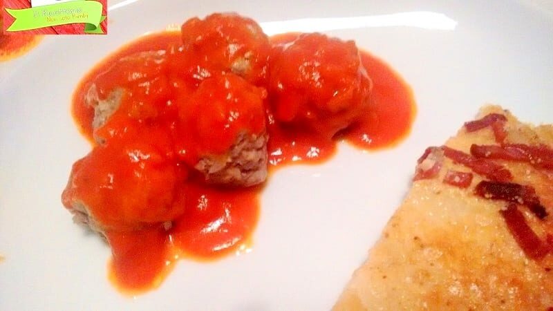 Polpette senza glutine e uova, al sugo con il bimby