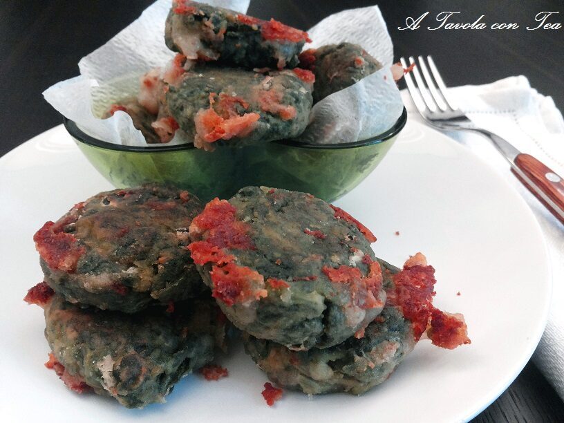 Polpette spinaci e scamorza