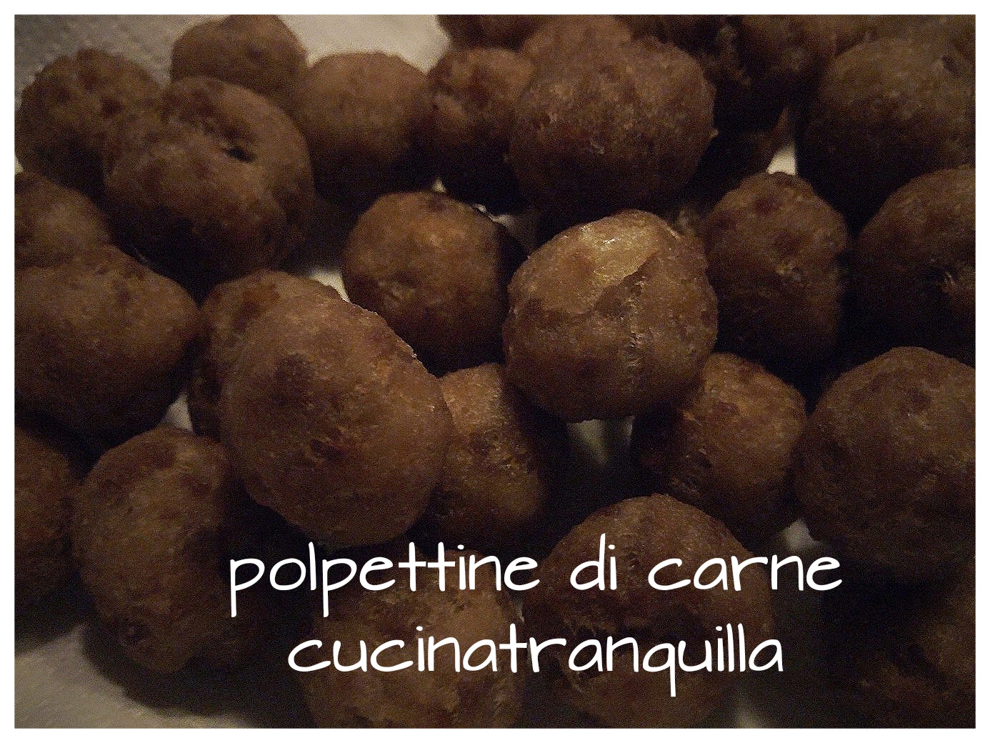 Polpettine di carne
