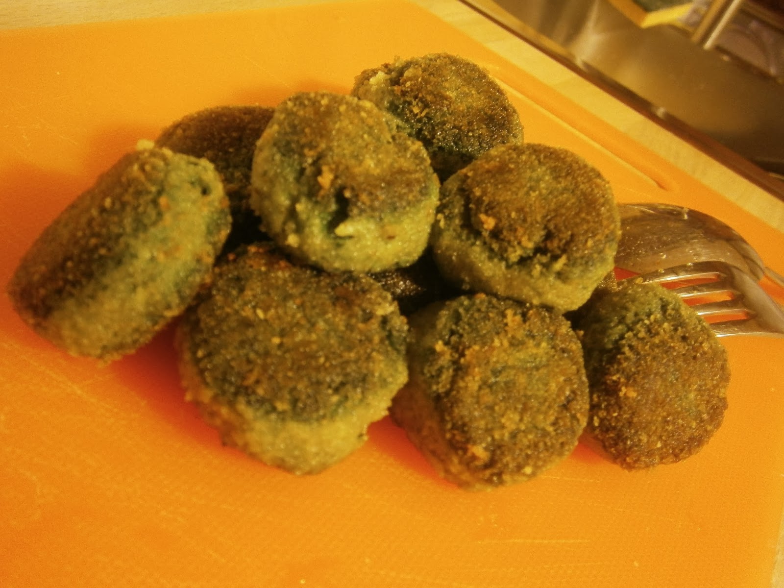 Polpettine di nasello e spinaci