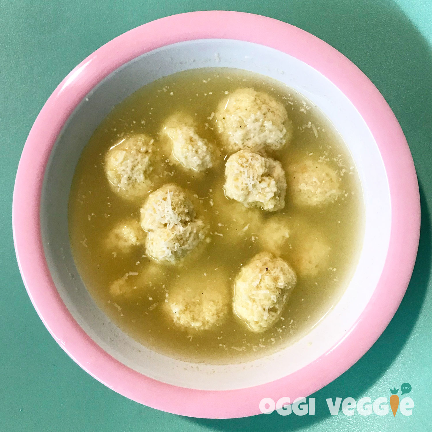 Polpettine di pane in brodo