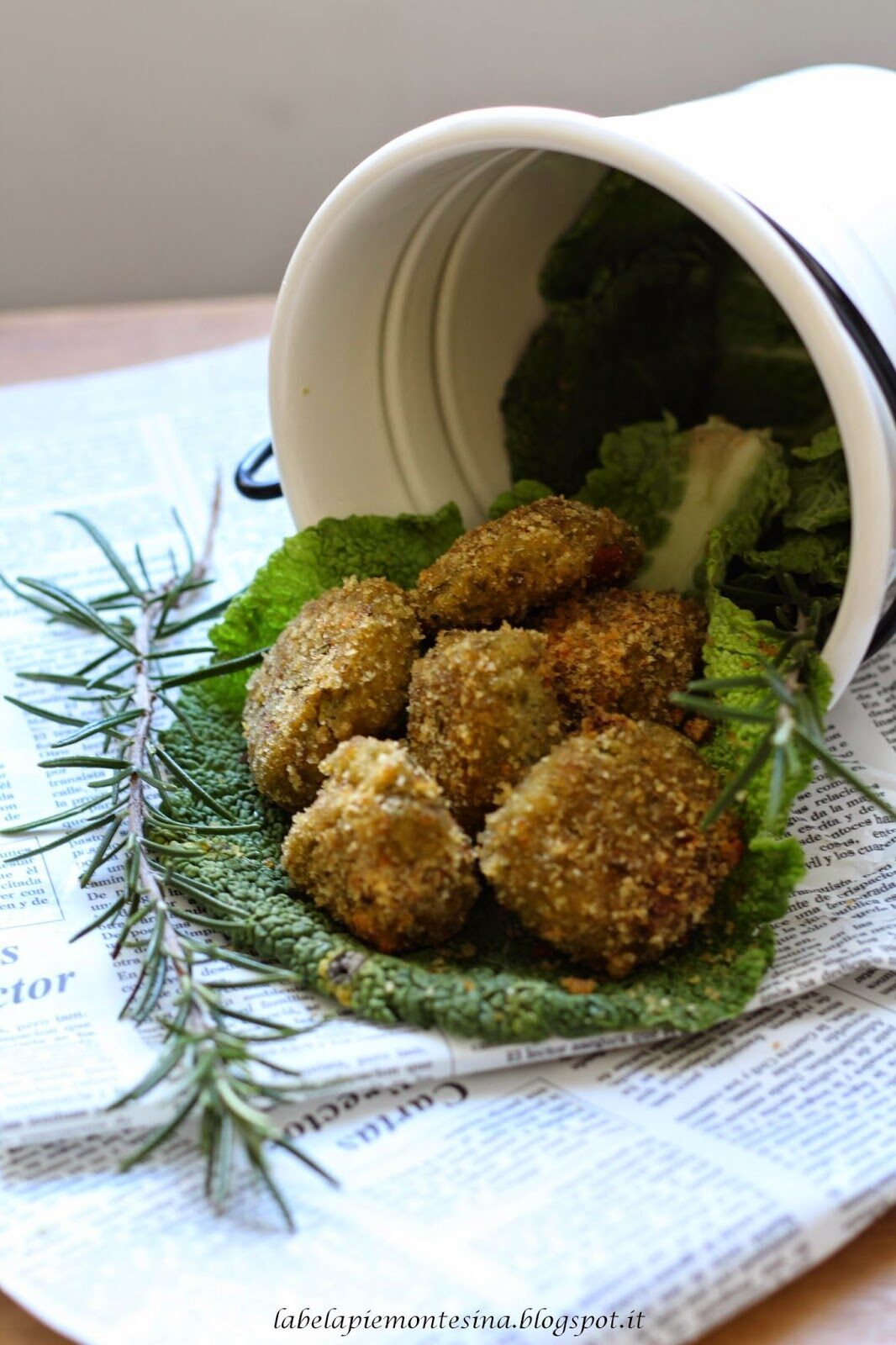 Polpettine di verza sabauda