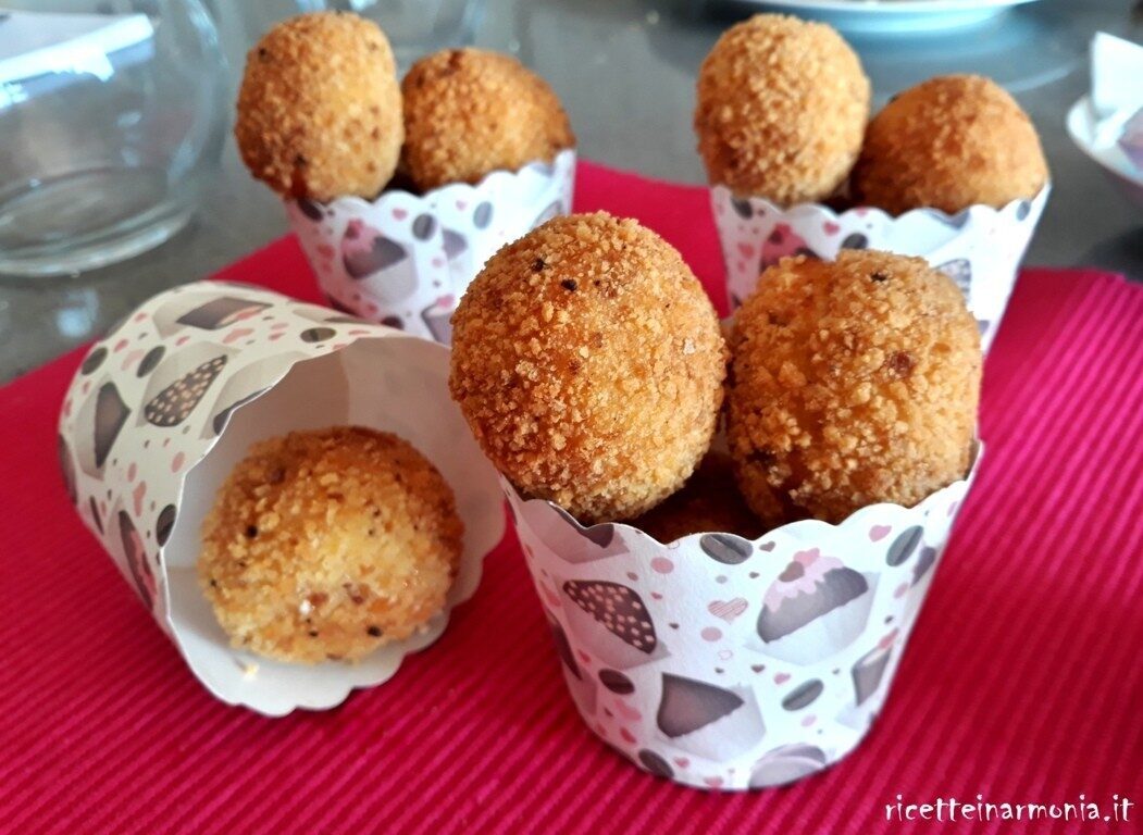 Polpettine di zucca e ricotta light