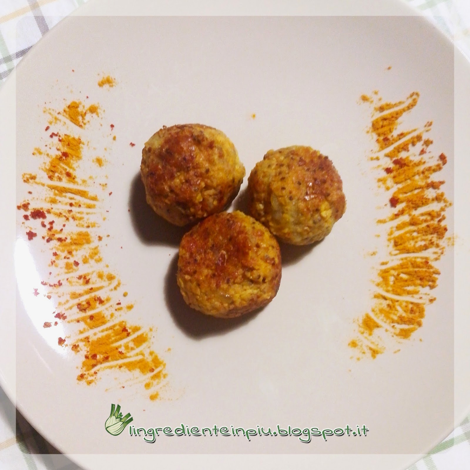 Polpettine speziate con semi di chia