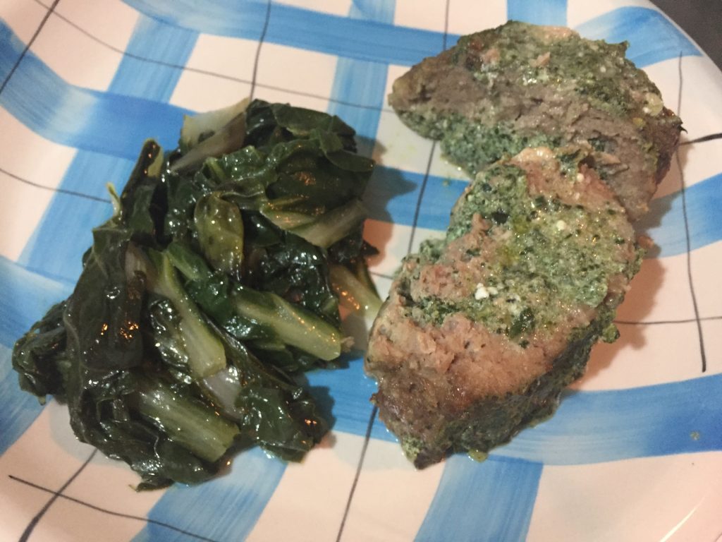 Polpettone con biete