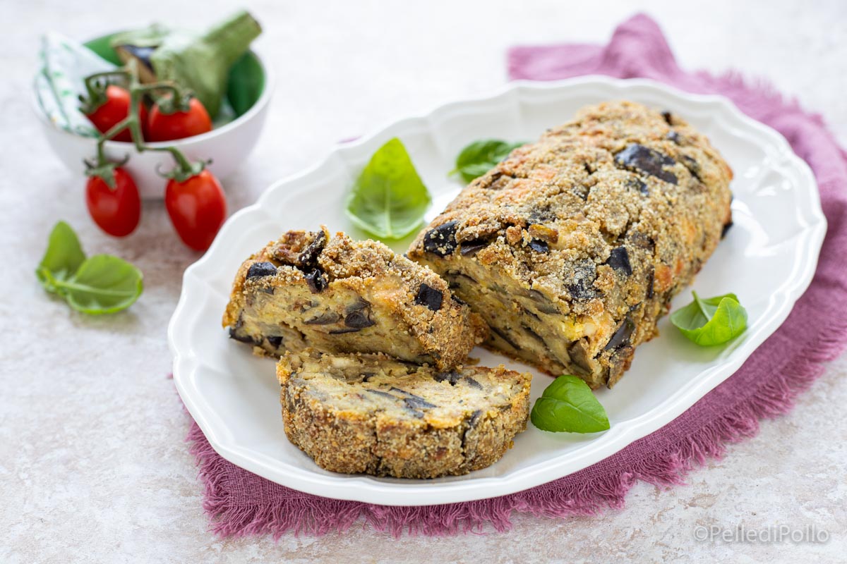 Polpettone di melanzane al forno