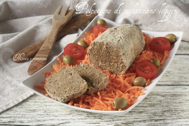 Polpettone di melanzane leggero