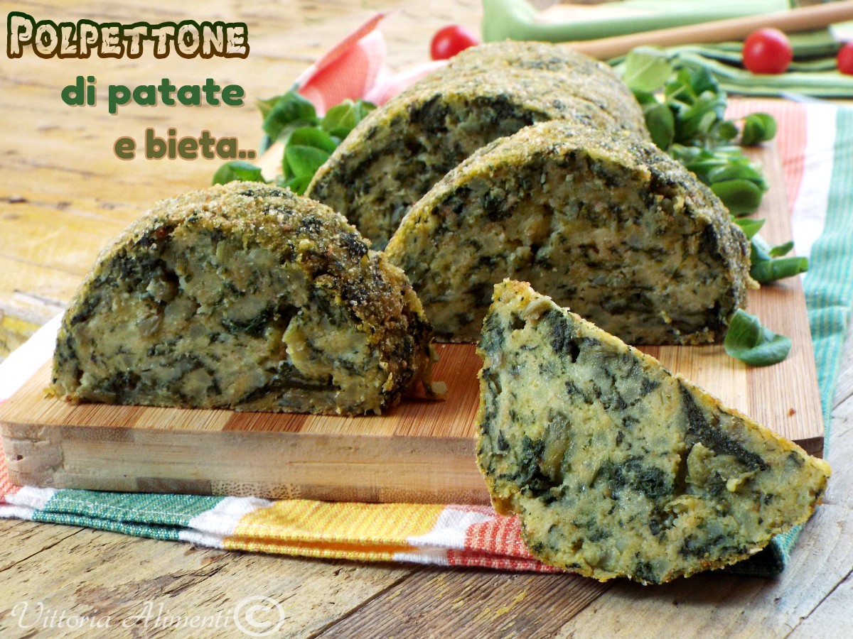 Polpettone di patate e bieta..ricetta semplice