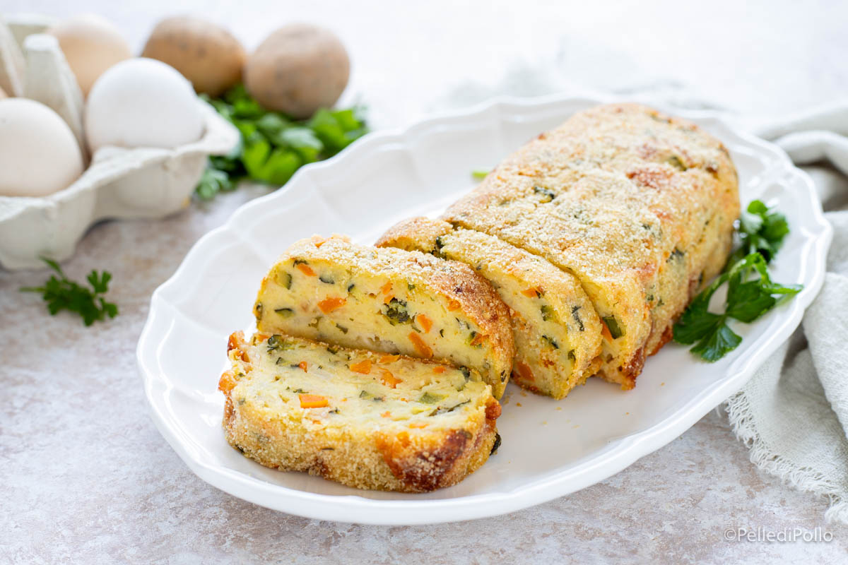 Polpettone di verdure al forno