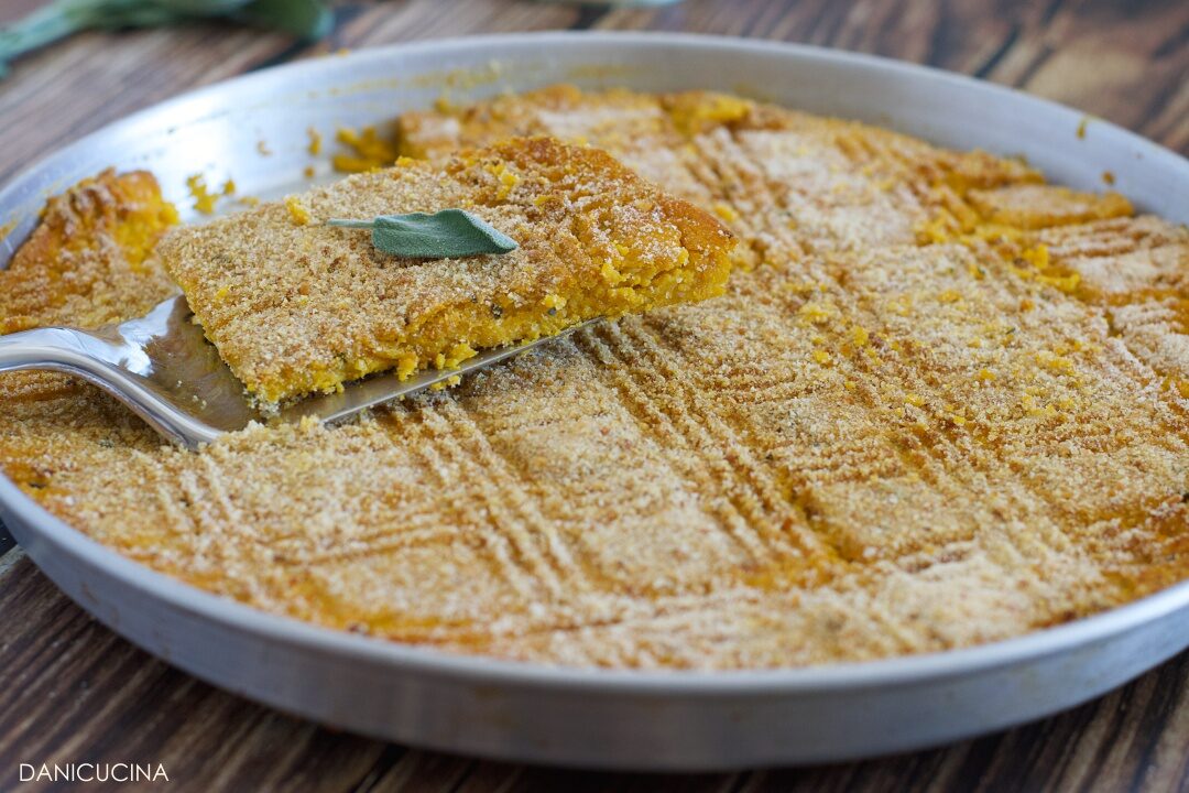 Polpettone di zucca e patate alla genovese