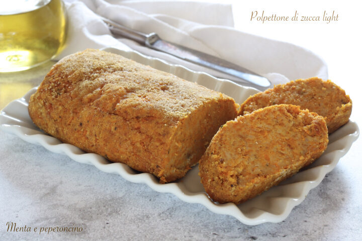 Polpettone di zucca light